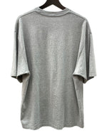 エンノイ ENNOY 23SS クルーネック 半袖 カットソー コットン COTTON 綿 MADE IN JAPAN 日本製 ラバーロゴ GRAY 灰色 SS23BRENCT01NTL Tシャツ ワンポイント グレー Lサイズ 104MT-1751