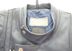 ルイスレザー LEWIS LEATHERS 80s SUPER MONZA LEATHER JACKET スーパーモンザ レザージャケット ライダース ネイビー ジャケット ネイビー 103MT-2352