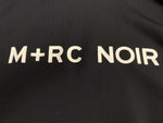 マルシェノア M+RCNOIR Pullover Logo Parka プルオーバー ロゴ パーカー フード 黒 パーカ ロゴ ブラック Mサイズ 104MT-553