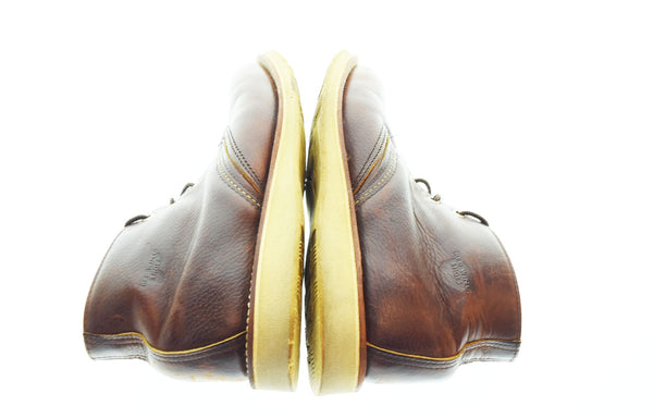 レッドウィング RED WING  CLASSIC CHUKKA レザー クラシックチャッカ ブーツ 茶 3141 メンズ靴 ブーツ チャッカ ブラウン 8 1/2 26.5cm 103S-792