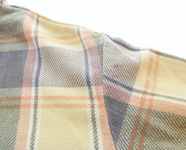 ビッグマック BIG MAC  70s JCPenny ヘビーネルシャツ チェックシャツ リペアあり 長袖シャツ マルチカラー Lサイズ 103MT-3534