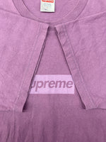 シュプリーム SUPREME 23SS Tonal Box Logo Tee Dusty Purple トーナル ボックス ロゴ Tシャツ ダスティ パープル 半袖 カットソー USA製 紫 Tシャツ ロゴ パープル Lサイズ 104MT-785