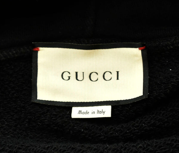 グッチ GUCCI Interlocking G Hooded Sweatshirt インターロッキング G スウェットシャツ Pullover プルオーバー LOGO ロゴ 475374 X3Q25 パーカ ブラック SSサイズ 103MT-1732