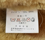 US US古着 90s 00s B-3 ムートンフライトジャケット ペイントカスタム 90's 00's ハンドペイント ジャケット ブラウン Lサイズ 103MT-3412