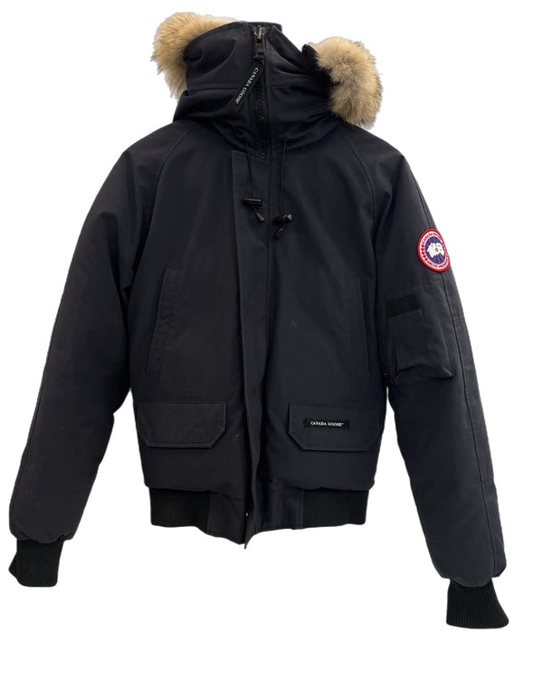 カナダグース CANADA GOOSE CHILLIWACK BOMBER Fusion Fit Heritage チリワックボンバー ダウンジャケット アウター ネイビー系 紺  7999MA ジャケット ブラック Sサイズ 101MT-4558