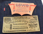 リーバイス Levi's 50S-XX DEAD STOCK デッドストック 日本製 復刻 99年製 90年代 90's 90s BIG E 赤耳 501xx 501  デニム ブルー W34L36 103MB-604