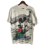 【曜日割引対象外】US古着 ディズニー Disney MICKEY by Jerry Leigh ミッキーマウス Tシャツ ホワイト 201MT-3644 VB