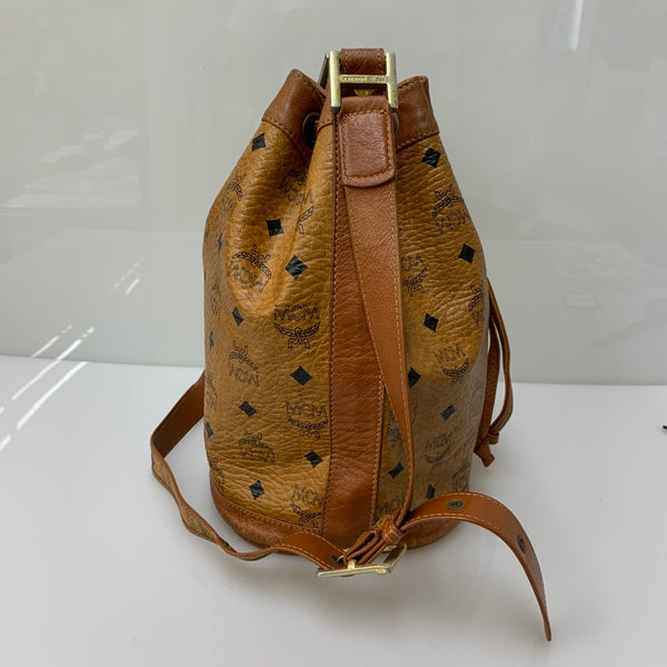 エムシーエム MCM 巾着バッグ ショルダーバッグ バッグ レディースバッグ ショルダーバッグ・メッセンジャーバッグ ブラウン 201goods-737