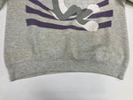US US古着 90's 90年代 FRUIT OF THE LOOM Warner Bros Looney Tunes Bugs Bunny  バッグス・バニー ワーナー・ブラザース 両面 プリント スウェット グレー Lサイズ 101MT-4021