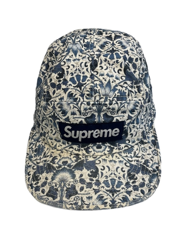 シュプリーム SUPREME Liberty Camp Cap Navy リバティ キャンプキャップ  帽子 メンズ帽子 キャップ ネイビー 101hat-173