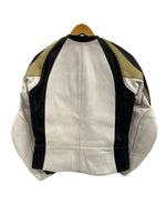 クシタニ KUSHITANI レザージャケット バイカースタイル バイカージャケット レーシングジャケット 白 ジャケット ホワイト 101MT-5226