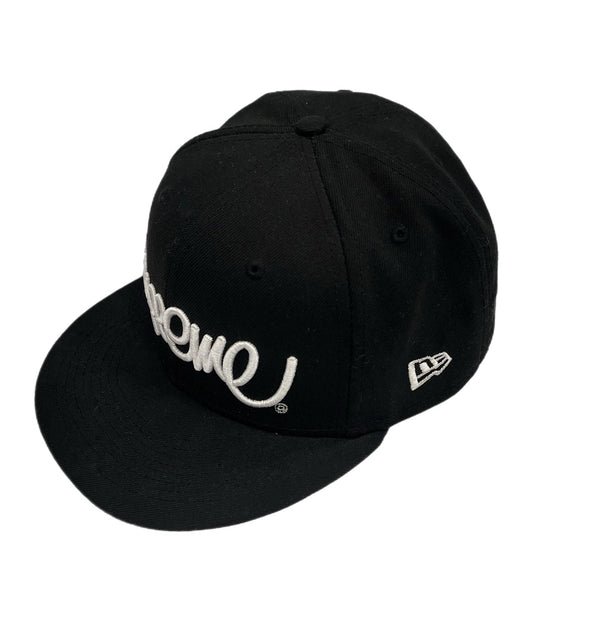 シュプリーム SUPREME Handstyle New Era ハンドスタイル ニューエラ ロゴ 黒 7 5/8 帽子 メンズ帽子 キャップ ブラック 101hat-152