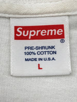 シュプリーム SUPREME Cross Box Logo Tee クロス ボックス ロゴ Tシャツ 白 Tシャツ ロゴ ホワイト Lサイズ 104MT-1495
