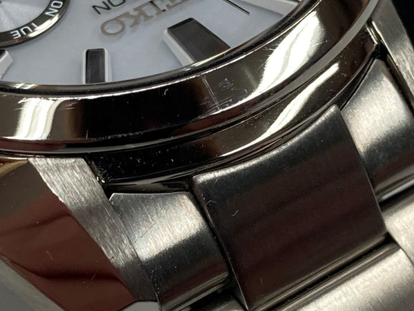 セイコー SEIKO ASTRON アストロン GPS SOLAR 中留 10気圧防水 腕時計 ウォッチ 銀 5X53-0AJ0 メンズ腕時計シルバー 104T-26