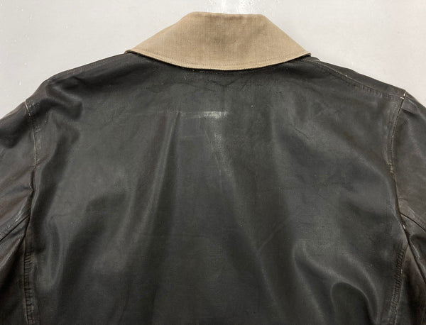 ヴィンテージ vintage 60s 60年代 ファイヤーマン コート ドイツ ジャーマン ゴム引き アウター 黒 ジャケット 無地 ブラック 104MT-1361