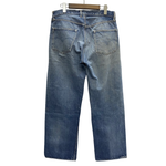 【曜日割引対象外】 リーバイス Levi's 60's 501XX 紙パッチ オフセット Vステッチ 隠しリベット足長R W32 デニム ブルー 201MB-1105 VB