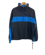 ナイキ NIKE 80's 80年代 紺タグ ハーフジップ プルオーバー 2トーン ナイロンジャケット ジャケット ブルー Lサイズ 101MT-3820