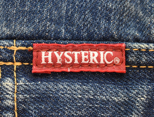 ヒステリックグラマー HYSTERIC GLAMOUR デニムジャケット 2nd Type ユーズド加工 Gジャン セカンド 0261AB10 ジャケット ブルー Mサイズ 103MT-3060