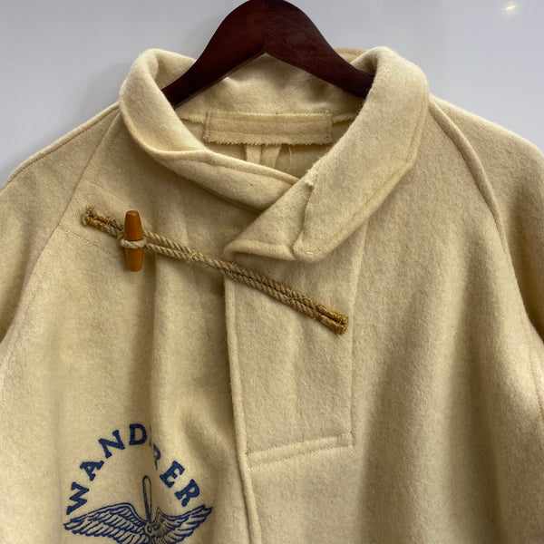 【曜日割引対象外】 ヴィンテージ vintage 70's ROYAL NAVY FEARNOUGHT SMOCK ダッフル ジャケット ホワイト 2サイズ 201MT-3567 VB