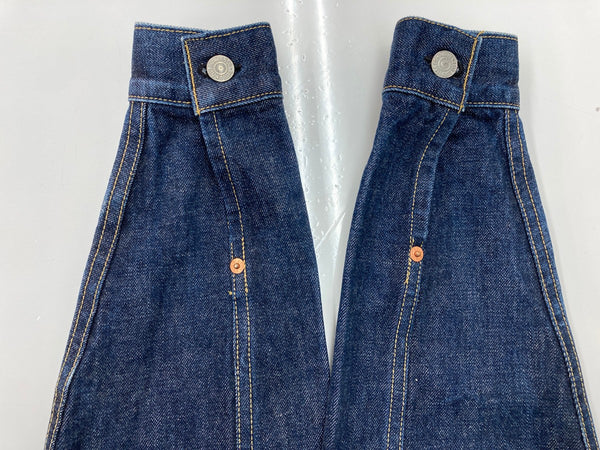 リーバイス Levi's 2nd セカンド 507 90's 90年代 復刻 日本製 デニムジャケット Gジャン 濃紺 71507-XX サイズ 34 ジャケット 無地 ネイビー 104MT-1992