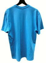 シュプリーム SUPREME 24SS Pinline Tee ピンライン ロゴ クルーネック COTTON コットン Bright Blue ブライト ブルー 水色 Tシャツ プリント ブルー Lサイズ 104MT-368
