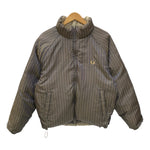 フレッドペリー FRED PERRY リバーシブルダウンジャケット FPJ123 ジャケット ベージュ Lサイズ 201MT-4790