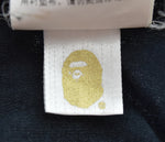 アベイシングエイプ A BATHING APE  RELAXED TIGER L/S TEE リラックスドタイガー ロングスリーブT バックプリント 袖プリント 001LTG801002X ロンT ブラック Lサイズ 103MT-3425