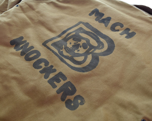 フリーホイーラーズ FREEWHEELERS NAVY FLYING JACKET  37J1 MACH KNOCKERS ネイビーフライングジャケット マッハノッカーズ 38 ジャケット ベージュ 103MT-3127