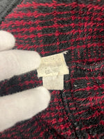 パタゴニア PATAGONIA 98年製 90s 90's USA製 ultra plush over shirt ウルトラプラッシュオーバーシャツ フリースジャケット チェック柄 XL ジャケット レッド 101MT-4804