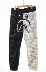 アベイシングエイプ A BATHING APE NEIGHBORHOOD 19SS カモフラ スウェットパンツ 001PTE731920X ボトムスその他 ブラック Lサイズ 103MB-394