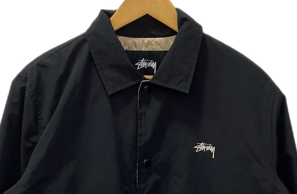 ステューシー STUSSY SS-link Coaches Jacket ジャケット ブラック Mサイズ 201MT-3242