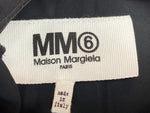 エムエムシックス MM6 メゾンマルジェラ Maison Margiela ノースリーブワンピース チュニック バックデザイン 黒 S32CT0871 S43455 ワンピース 無地 ブラック 42 104LT-6