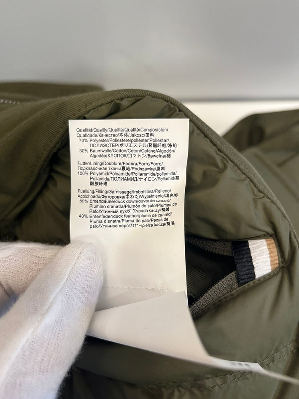 ヒューゴボス HUGO BOSS ダウンコート ダウンジャケット UK48 ジャケット カーキ 101MT-5013