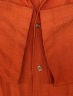 ヴィンテージ vintage 60s 70s Bowling Shirt ボーリング シャツ ANGEL TOWN 刺繍タグ チェーン オープンカラー 半袖 半袖シャツ 刺繍 オレンジ Mサイズ 104MT-1222