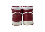 ナイキ NIKE 24年製 AIR JORDAN 1 RETRO HIGH OG TEAM RED エア ジョーダン レトロ ハイ チーム レッド AJ1 シューズ 白 赤 DZ5485-160 メンズ靴 スニーカー レッド 27cm 104S-967