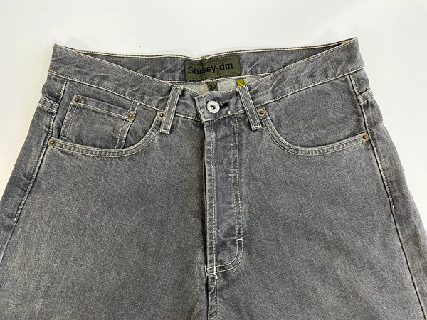 ステューシー STUSSY USA製 stussy-dm. ジーンズ  デニム グレー サイズ30 101MB-730