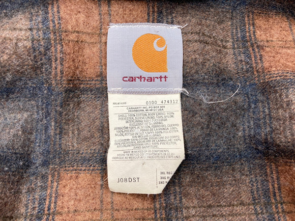 カーハート Carhartt DENIM ACTIVE JACKET デニム アクティブジャケット パーカー ブランケット 青 ジャケット 無地 ブルー 3XLサイズ 104MT-695