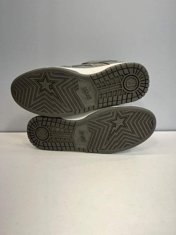 ア ベイシング エイプ A BATHING APE BAPE SK8 STA ベイプスター 1170191011 メンズ靴 スニーカー グレー 28cm 101sh-2344