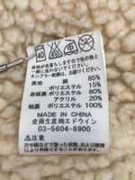 ステューシー STUSSY × LEE リー STUSSY RIDER ステューシー ライダー コーデュロイ ボア ジャケット 茶 LB0010 ジャケット ロゴ ブラウン Mサイズ 104MT-2053