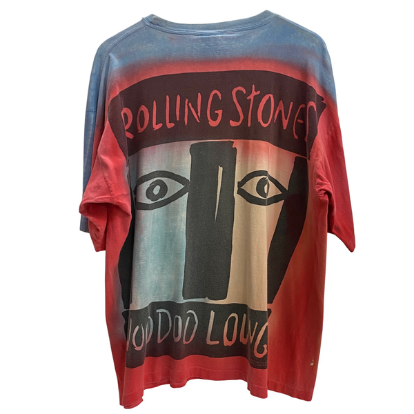 【曜日割引対象外】 ヴィンテージ vintage 90's Rolling Stones ローリングストーンズ  Voodoo Lounge ツアー USA製 BROCKUM Tシャツ マルチカラー XXLサイズ 201MT-4179 VB