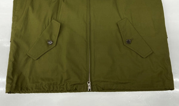 カレドアー Caledoor Gabardine British Short Blouson ブリティッシュ ショート ブルゾン アウター ハリントン KHAKI GREEN 緑 6031-2501 ジャケット 無地 カーキ Lサイズ 104MT-544