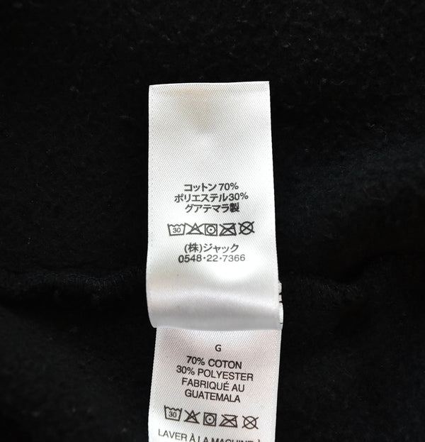 ステューシー STUSSY 8 Ball Fade Hoodie フェード エイト ボール フーディー MADE in GUATEMALA グアテマラ製 ストックロゴ プルオーバー パーカ ブラック Lサイズ 103MT-2988