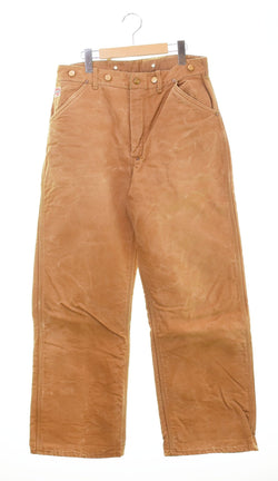 カーハート Carhartt  40s 50s 40's~50's 40年代 50年代 ハートタグ 裏地付き ダックペインターパンツ VINTAGE ヴィンテージ ボトムスその他 ベージュ 103MB-379