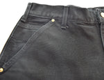 カーハート Carhartt ダブルニー ダックペインター パンツ ワークパンツ 33×34 デニム ブラック 103MB-673