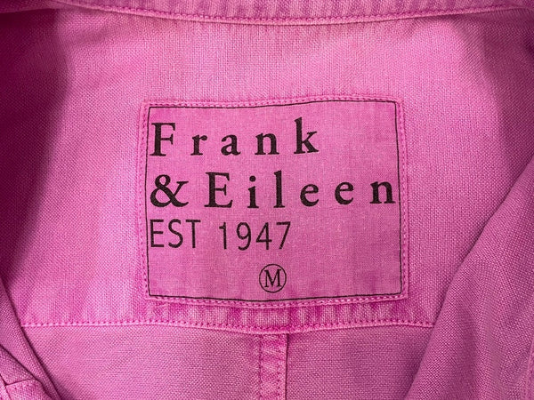 フランクアンドアイリーン Frank & Eileen LUKE LIMITED ガーメントダイ 長袖 シャツ M パープル 601MT-46