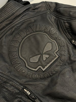 ハーレーダビッドソン Harley-Davidson Auroral II 3-in-1 Leather Jacket オーロラ II レザージャケット 黒 98011-21VW ジャケット ブラック Sサイズ 101LT-149