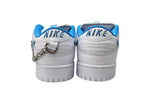 ナイキ NIKE 24年製 × NICOLE HAUSE ニコール ハウゼ DB DUNK LOW PRO ダンク ロー スケボー シューズ 白 青 FZ8802-100 メンズ靴 スニーカー ホワイト 27cm 104S-1035