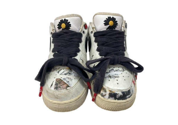 ナイキ NIKE 20年製 × PEACEMINUSONE ピースマイナスワン AIR FORCE 1 PARA-NOISE エア フォース パラノイズ AF1 シューズ 白 DD3223-100 メンズ靴 スニーカー ホワイト 25.5cm 104S-996