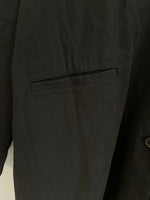 エヴァムエヴァ evam eva wide jacke coat ワイドジャケットコート コットン 日本製 E191T036 ジャケット ブラック サイズ2 101LT-246