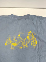 パタゴニア PATAGONIA 1998 90s Vintage ヴィンテージ USA製 DEADSTOCK デッドストック surfboards サーフボード プリントTシャツ  XL Tシャツ ブルー LLサイズ 101MT-4713